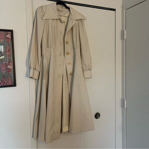 Vintage Beige Trench Coat
